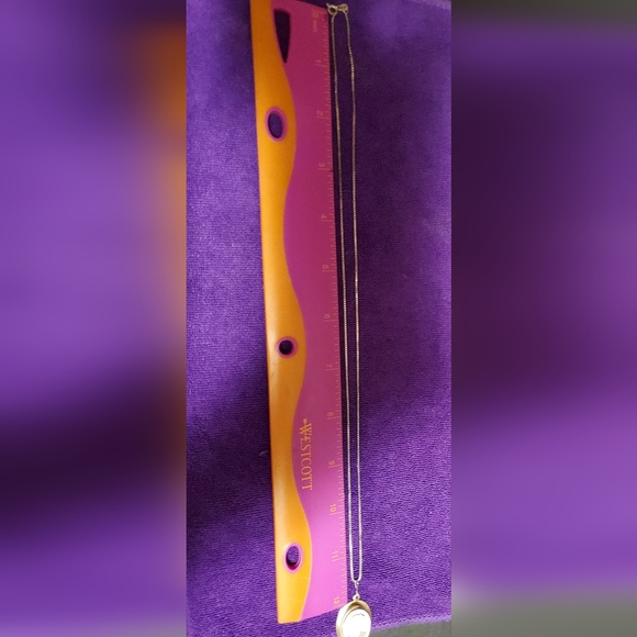 Sterling silver cameo Necklace - Picture 6 of 9